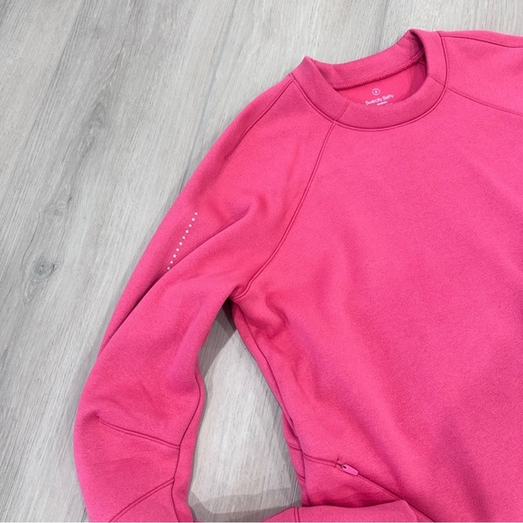 Sweaty Betty warm up crew neck hot pink small - Picture 4 of 7